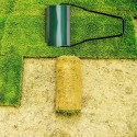 Roller for lawn garden in steel 45 liters sand water Grassy Discounts