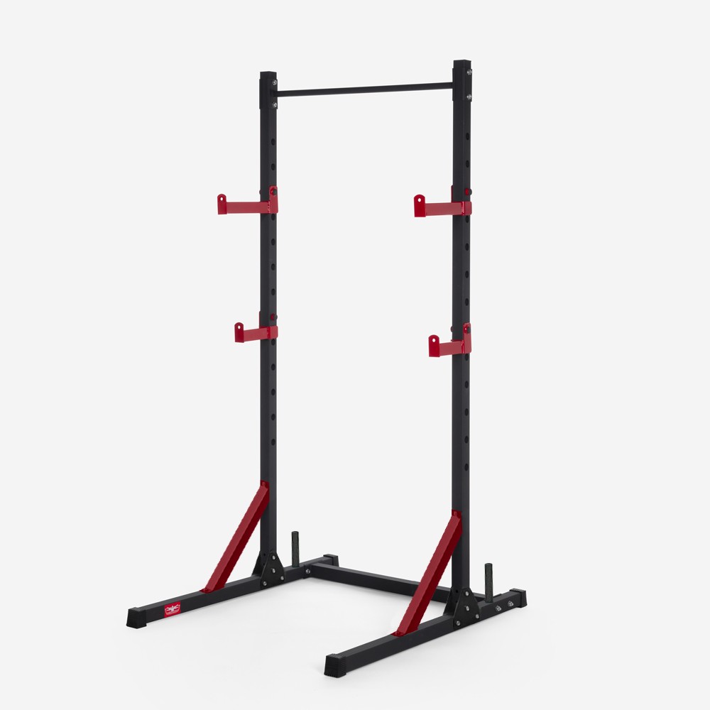 Sapporo gym squat rack barbell support discs pull-up bar