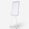 Magnetic Whiteboard with Easel 90x60cm Paper Pad Block Cletus M. Choice Of