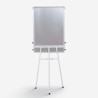 Magnetic Whiteboard with Easel 90x60cm Paper Pad Block Cletus M. 