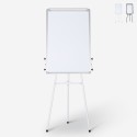 Magnetic Whiteboard with Easel 90x60cm Paper Pad Block Cletus M. On Sale