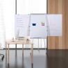 Magnetic board 90x60cm with stand, paper block, and extendable rods by Niels M. On Sale
