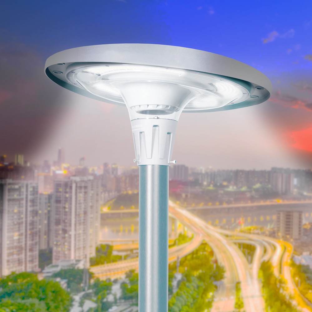 Hurican Multicolor 800W LED Street Light with Solar Panel