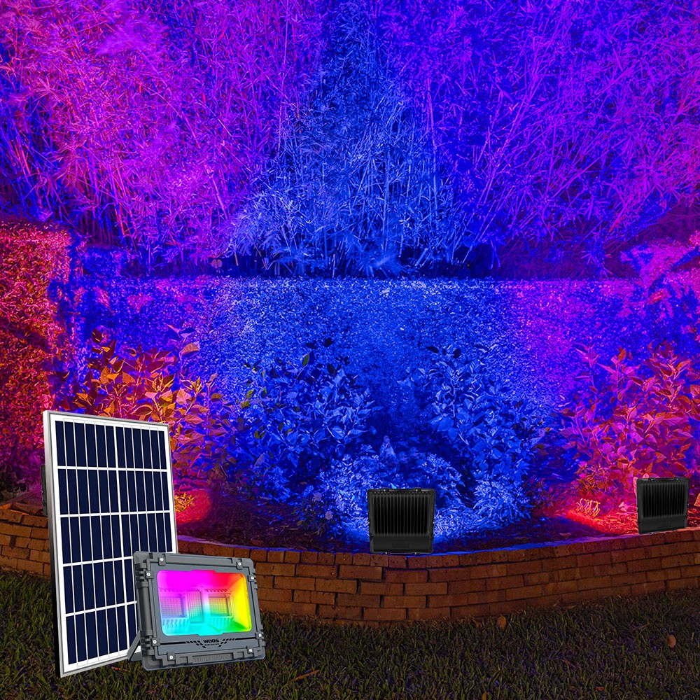 Solar LED RGB Multicolor Projector 100W Bluetooth Toscor M.