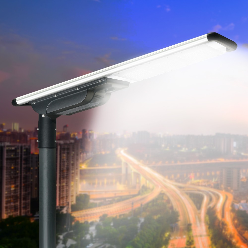 Solar Street Light with LED Sensor 60W and Remote Control Colter L