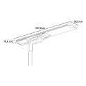 LED street lamp 80W remote control solar panel Aluminium Colter XL. Bulk Discounts