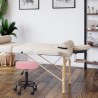 Ergonomic adjustable upholstered beautician swivel stool Senzu. Choice Of