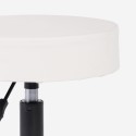Ergonomic adjustable upholstered beautician swivel stool Senzu. Buy