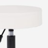 Ergonomic adjustable upholstered beautician swivel stool Senzu. Buy