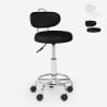 Ergonomic adjustable beautician office stool Kurili. On Sale