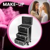 Makeup trolley professional case with 2 drawers and 4 wheels Cygnus. Offers