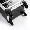 Makeup trolley professional case with 2 drawers and 4 wheels Cygnus. Characteristics