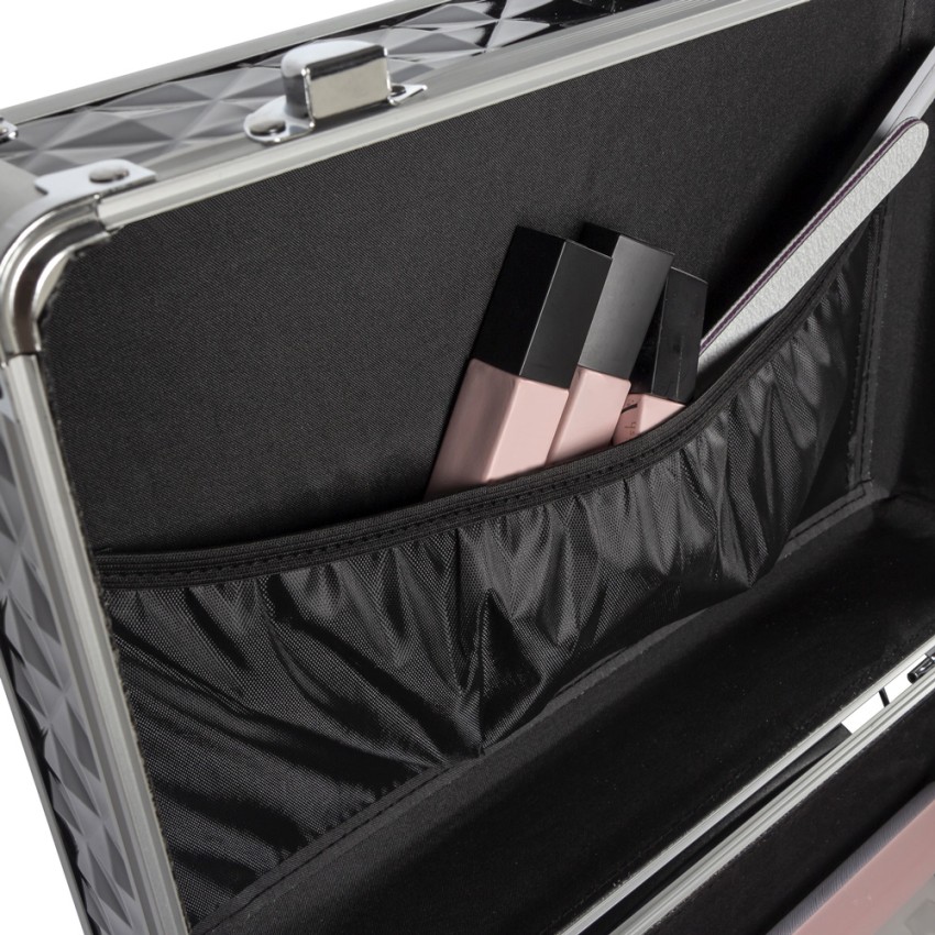 Cygnus trolley makeup professional 2-drawer cosmetics case