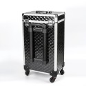 Makeup trolley professional case with 2 drawers and 4 wheels Cygnus. Bulk Discounts