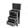 Makeup trolley professional case with 2 drawers and 4 wheels Cygnus. Catalog