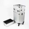 Esthetician trolley suitcase with make-up holder 4 wheels Sirius. Discounts