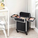 Professional makeup trolley carrying case for beauticians, 4 trays Betel. On Sale