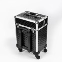 Professional makeup trolley carrying case for beauticians, 4 trays Betel. Cost