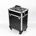 Professional makeup trolley carrying case for beauticians, 4 trays Betel. Cheap