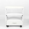 Kaekoon aesthetic pedicure footrest with cushion, drawer, and 4 wheels. Offers