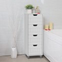Modern 4 drawer multifunctional bathroom chest of drawers Servez Offers