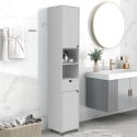 Modern 2-Door, 1-Drawer, 2-Shelf Bathroom Cabinet by Konyves. Offers