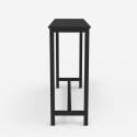 Tall table bar stools kitchen console entrance 140x37x100cm Edebel 