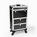 Makeup trolley professional case with 2 drawers and 4 wheels Cygnus. Sale