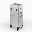 Esthetician trolley suitcase with make-up holder 4 wheels Sirius. Sale
