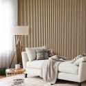 4 x sound-absorbing panel for indoor use oak wood 240x60cm Kover-O Catalog