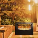 Giotto S Bioethanol Fireplace for Indoor/Outdoor Design 100x30x70cm 