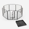 Fence for dogs and animals 80cm metal box outdoor garden Cuonhus Offers