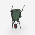 Foldable garden fabric wheelbarrow transport cart Desique. Sale