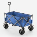 Folding beach and garden trolley with 4 wheels 100kg Sandy Sale