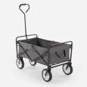 Multipurpose garden trolley with 80kg capacity, folding 4 wheels Polly. Sale