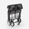 Multipurpose garden trolley with 80kg capacity, folding 4 wheels Polly. Discounts