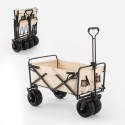 Folding luggage cart 100kg for garden camping beach Marty Offers