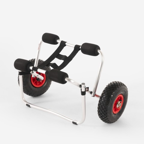 Transport cart for kayak, canoe, paddle, SUP - foldable trailer Rider. Promotion