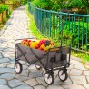 Multipurpose garden trolley with 80kg capacity, folding 4 wheels Polly. On Sale