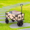 Folding luggage cart 100kg for garden camping beach Marty On Sale