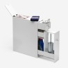 Slim Bathroom Storage Cabinet 17x48x60cm Moposh Discounts