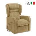 Electric reclining lift chair with 2 motors for seniors Sana Model