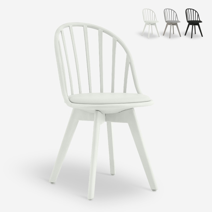 Modern design polypropylene chair for kitchen dining room Molkor On Sale