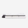Condian Modern Design Marble-Effect Wood TV Stand for Living Room, 220cm Sale