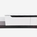Condian Modern Design Marble-Effect Wood TV Stand for Living Room, 220cm Discounts