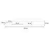 Condian Modern Design Marble-Effect Wood TV Stand for Living Room, 220cm Catalog