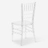 Chiavarina Crystal Transparent Chairs Design for Ceremonies, Bar, Restaurant Sale