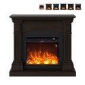 Cetona Floor Electric Fireplace Heater, Energy-Efficient, Classic Frame Discounts