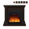 Electric floor-standing stove low consumption classic frame Cetona Discounts