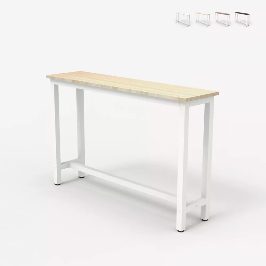 Console table 120x40cm cabinet wood metal white Welcome light Bulk Discounts